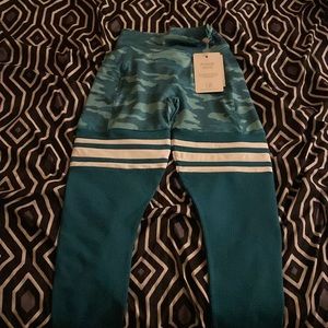 Women’s Large aqua blue leggings